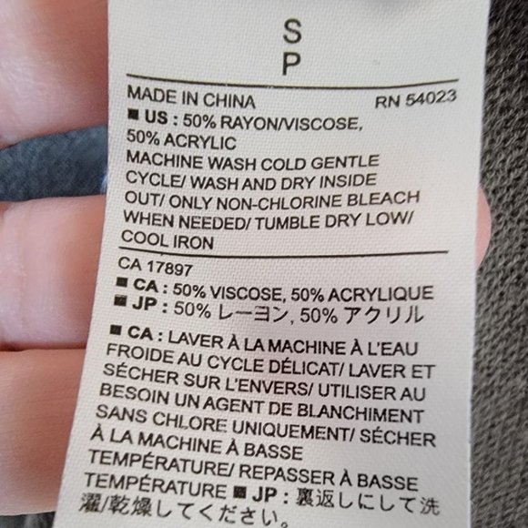 Banana Sleeveless Tank Vest Sweater Gray - Picture 9 of 9